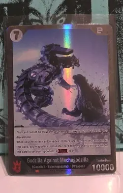 Godzilla Card Game SR Godzilla Against Mechagodzilla EBP01-073 Super Rare - Image 2