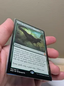 MTG Card - Finale of Devastation - War of the Spark - Green Mythic Sorcery - Image 3