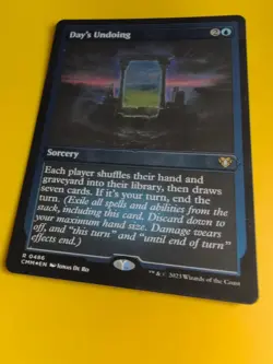 Day's Undoing. FOIL. CMM R0486 Sorcery Magic the Gathering Card. - Image 5