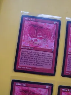 Elkin Lair. Visions rare RESERVED LIST PLAYSET Old Vintage. MTG 4 Card - Image 4