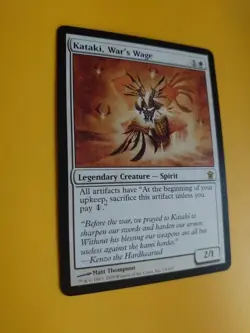 Kataki, War's Wage rare Kamigawa Spirit Magic the Gathering Card. - Image 4