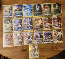 Pokemon Sword And Shield Trainer Gallery Card Lot Of 19 Near Mint! - Image 1