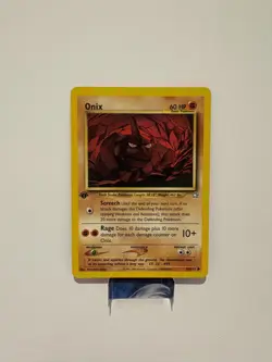 🔥Onix Pokemon Card 69/111 Neo Genesis 1st Edition Non-Holo 2000 WOTC 60HP - NM - Image 1