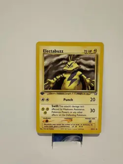 💥 Electabuzz 2000 Pokemon Neo Genesis 1st Edition Vintage Card # 33/111 LP - Image 1
