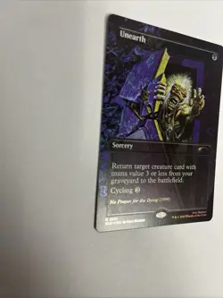 Unearth Borderless Rainbow Foil Card #2191 MTG - Image 5