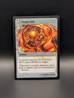MTG - Torpor Orb - FUTURE SIGHT - Artifact - MB2 #236 - Rare - Image 1