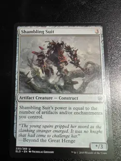 Shambling Suit Throne of Eldraine Regular - Image 1