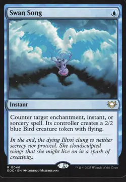 Swan Song - NM- Commander: Edge of Eternities MTG - Image 1