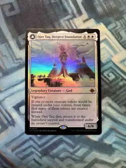 MTG Foil Ojer Taq, Deepest Foundation NM Unplayed The Lost Caverns of Ixalan - Image 1