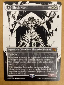 MTG 1x SHOWCASE Elesh Norn # 292 March of the Machine Magic the Gathering x1 NM - Image 1