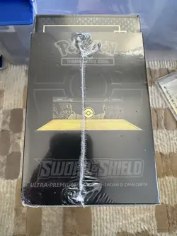 Pokemon Sword and Shield Ultra Premium Collection Zacian Zamazenta Box Sealed - Image 5