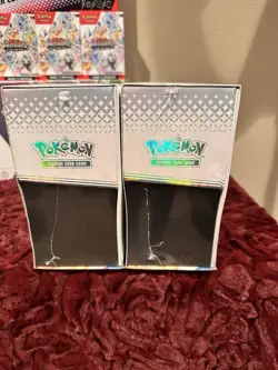Pokemon TCG Prismatic Evolutions Bundle, 4 BB, 2 ETB, SPC, 2 Packs, Poster NEW - Image 4