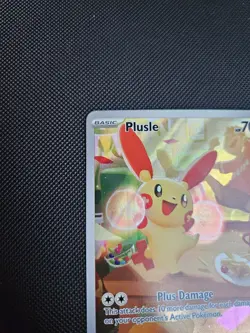 Pokemon Plusle 193/182 Near Mint (Paradox Rift) Illustration Rare - Image 4