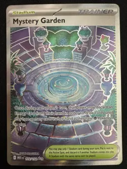 Pokemon TCG: Mystery Garden 172/132 Me01: Mega Evolution Holo NM - Image 1