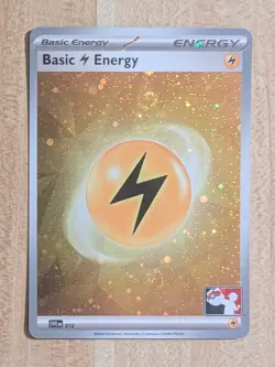 Lightning Energy SVE 012 NM Cosmos Holo Prize Pack 7 [Play! Pokemon Stamped] - Image 1