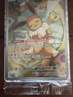 Pokemon TCG Eevee 173 Holo Black Star Promo Prismatic Evolutions Full Art Sealed - Image 5