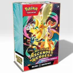 PRESALE Pokemon TCG Ascended Heroes Booster Bundle New, Sealed (6 Packs) 🔥👍🏻 - Image 1