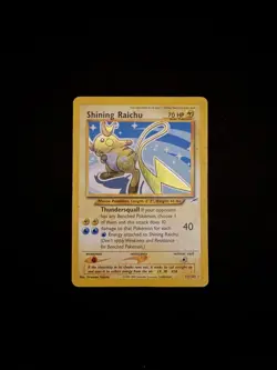 Pokemon Neo Destiny – Shining Raichu Holo 111/105 - Image 1