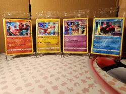 Pokemon Fusion Strike Prerelease Promos Deck Complete Set of 4 - Sealed MINT - Image 1