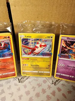 Pokemon Fusion Strike Prerelease Promos Deck Complete Set of 4 - Sealed MINT - Image 3