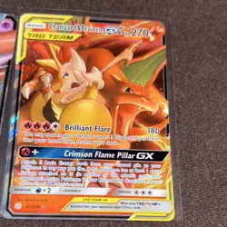 Pokemon Espeon & Deoxys GX, Charizard & Braixen GX Tag Team Holo English - Image 3