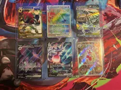Pokemon TCG Lot Of 6 Full Art EX & EX Gold VSTAR Secret, GG VMAX, Japanese MA/IR - Image 1