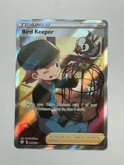 Pokemon TCG - Bird Keeper - Shining Fates 066/072 Full Art - Image 3