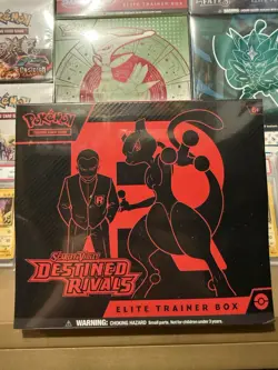 Pokemon Scarlet and Violet Destined Rivals Elite Trainer Box ETB NEW IN HAND - Image 1