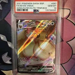 Pokemon TCG Eevee VMAX SWSH087 Psa 10 - Image 5