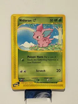Nidoran - 96/147 Aquapolis - Pokemon TCG - 2002 E-Reader LP- - Image 1