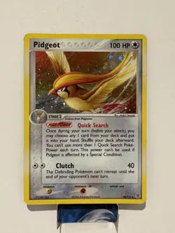2004 Pokemon EX FireRed & LeafGreen Pidgeot Holo #10/112 LP+ - Image 1