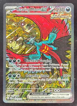 2025 Pokemon SV Prismatic Evolutions - PRE EN #162/131 Roaring Moon ex - Image 1