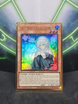Yugioh Ghost Sister & Spooky Dogwood ALT Art MAGO-EN013 Premium Gold Rare NM - Image 1