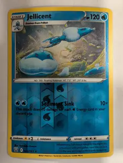 Jellicent - 042/163 - Battle Styles Reverse Pokemon Holo Foil Nice! - Image 1