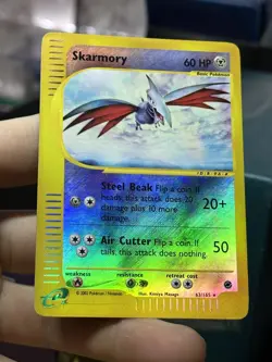 Skarmory 63/165 Expedition 2002 Reverse Rare Holo e-Series Pokemon Card TCG - Image 4