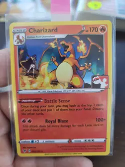 Pokemon Charizard 025/185 Prize Pack Series Cards Regular - Image 3