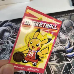Pikachu Sports Basketball Electric Pokemon 2025 Cracked Ice Holo Card Database - Image 2
