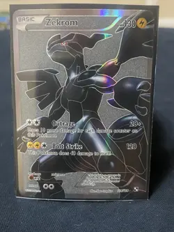 Pokemon TCG Zekrom & Reshiram Holo Cards Lot 2011 Set English - 2 Basic Cards - Image 1