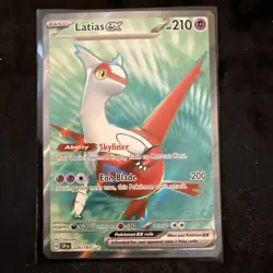 Latias ex 220/191 Ultra Rare Full Art Pokemon TCG Surging Sparks Card - NM - Image 1