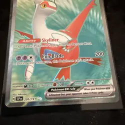 Latias ex 220/191 Ultra Rare Full Art Pokemon TCG Surging Sparks Card - NM - Image 5
