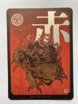 Pokai Gaku Fire Bulbasaur Promo - Pokemon Custom Card - Image 1