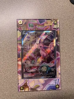 Espeon V Alt Art 180/203 Extended Art Pokemon Card Case (Card not Included) - Image 1