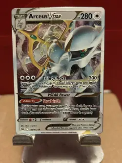 Pokemon Arceus VSTAR Metal Card Holo Promo 123/172 Miscellaneous Set - Image 1