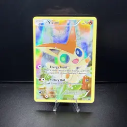 Victini XY117 - Full Art Black Star Promo Card - VLP - Pokemon TCG 2016 XY - Image 1