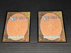 Magic the Gathering Oil Slick Raised Foil Lands Full Set (2 of each) NM - Image 4