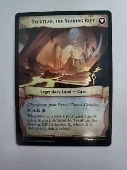 MTG Brass's Tunnel-Grinder Lost Caverns of Ixalan 135 Foil Rare - Image 2