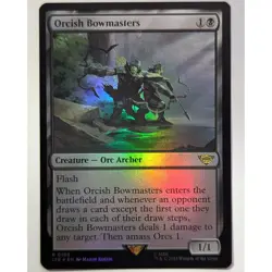 Orcish Bowmasters Foil, Lord of the Rings: Tales of Middle-Earth (LTR) #103, NM - Image 1