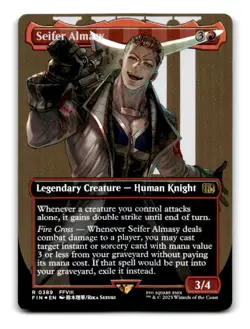 Seifer Almasy (Borderless) (Surge Foil) R FINAL FANTASY 534 NM - Image 1