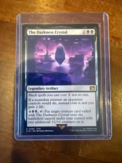 The Darkness Crystal Final Fantasy Magic MTG NM - Image 1