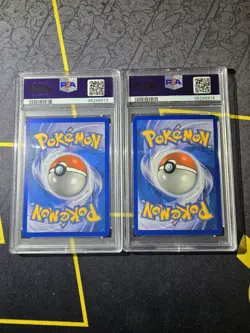 2010 Pokemon #101 #102 Seq SET - Palkia & Dialga Triumphant Legend PSA 10 & 9 - Image 2